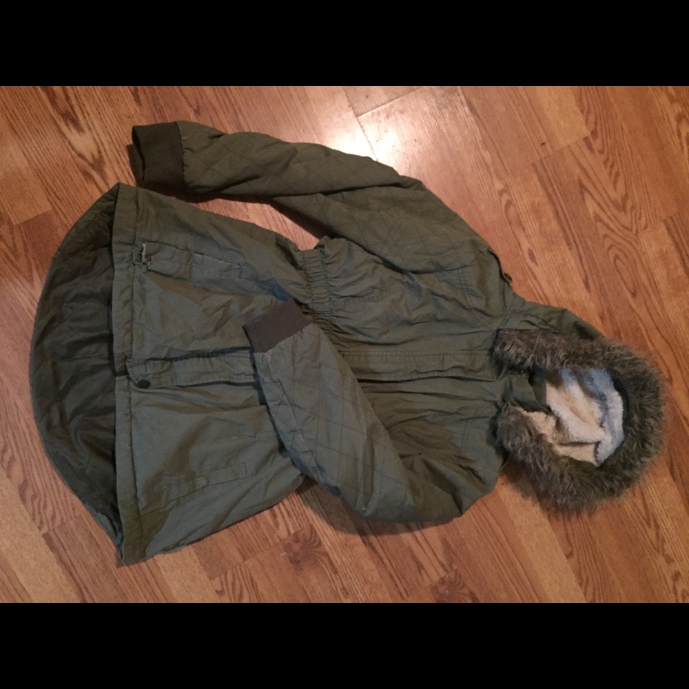 Rue21 Winter/fall Olive Green Jacket